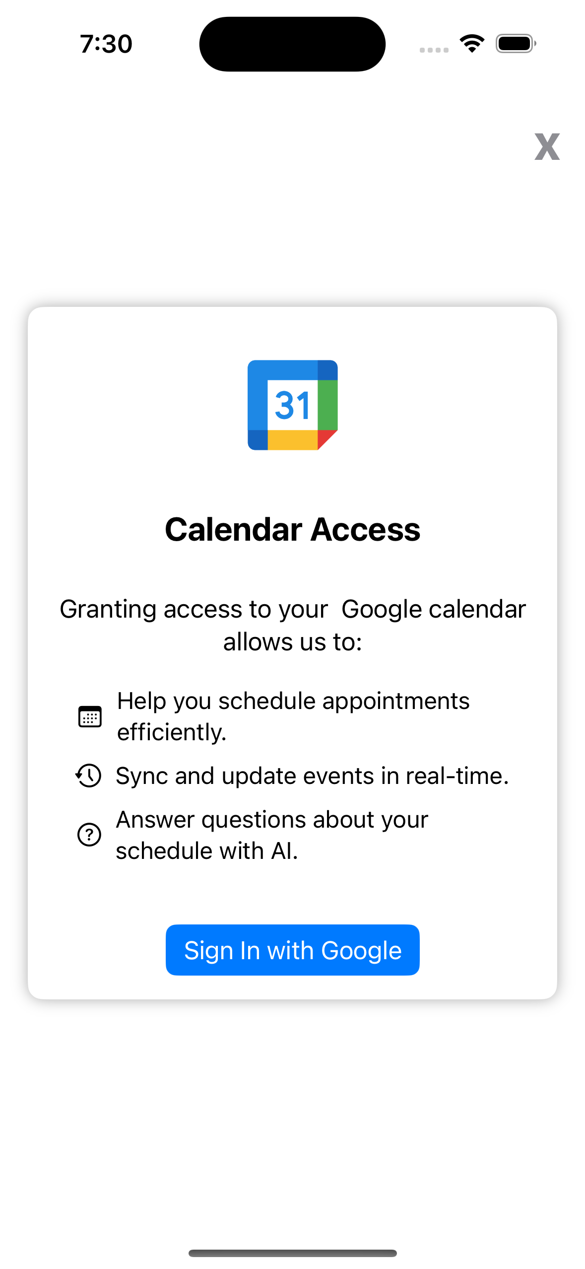 Calendar Icon